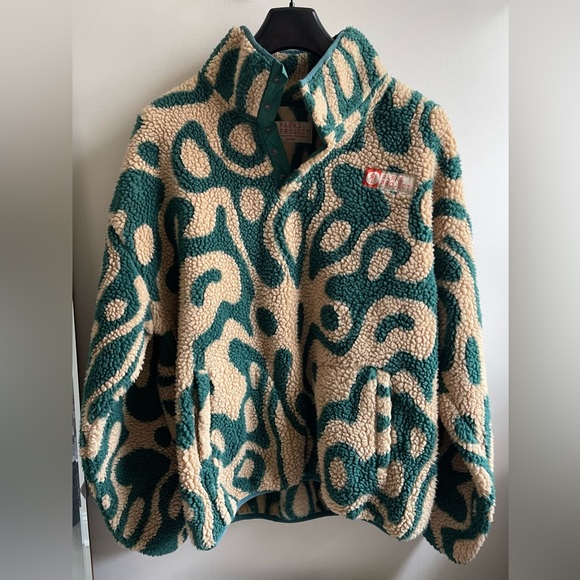 Parks Project Sweaters - Parks Project Yellowstone Geysers Trail High Pile Fleece - Unisex Large